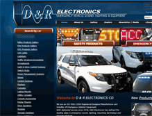 Tablet Screenshot of dandrelectronics.com